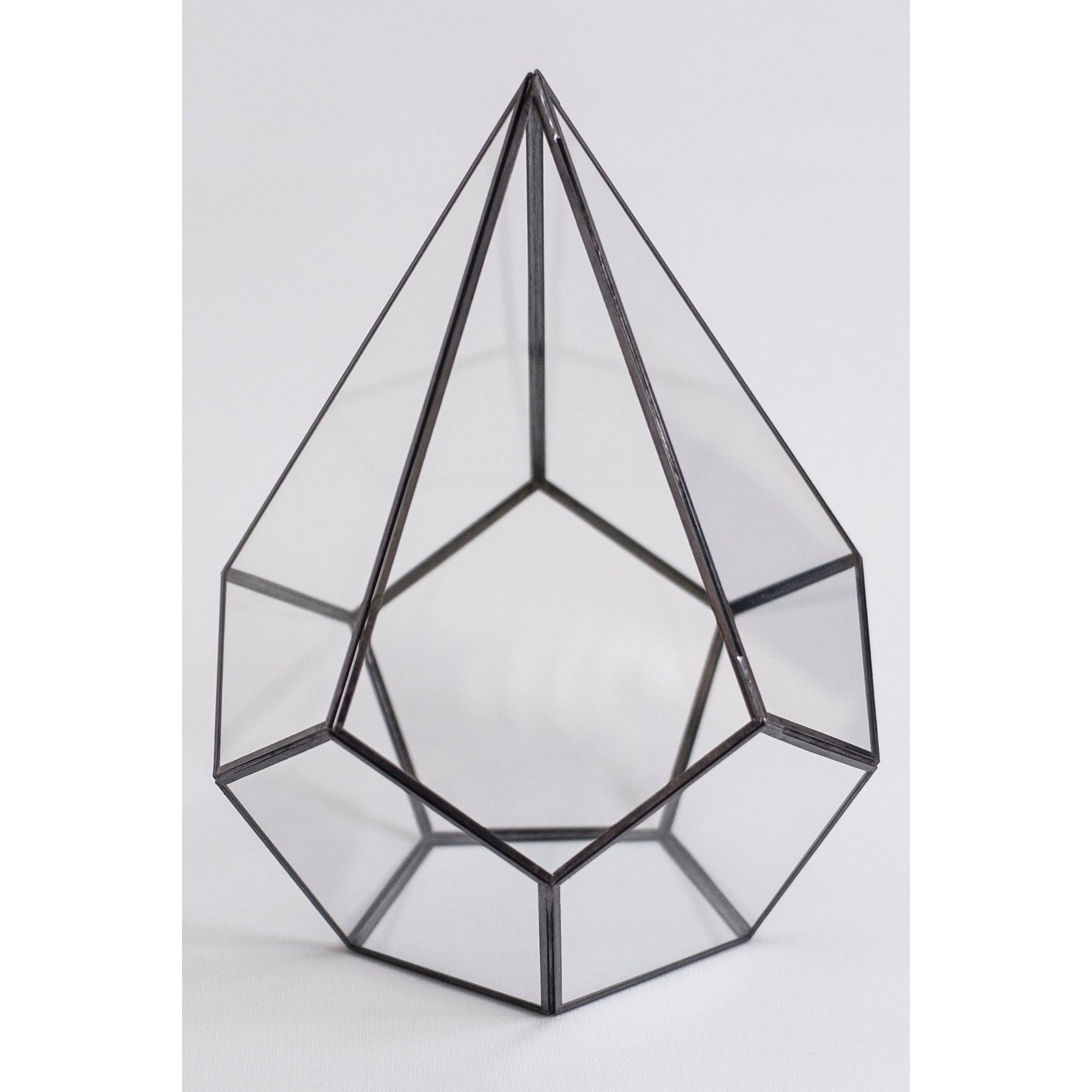 Cam Fanus | Geometrik Teraryum | Kapaklı