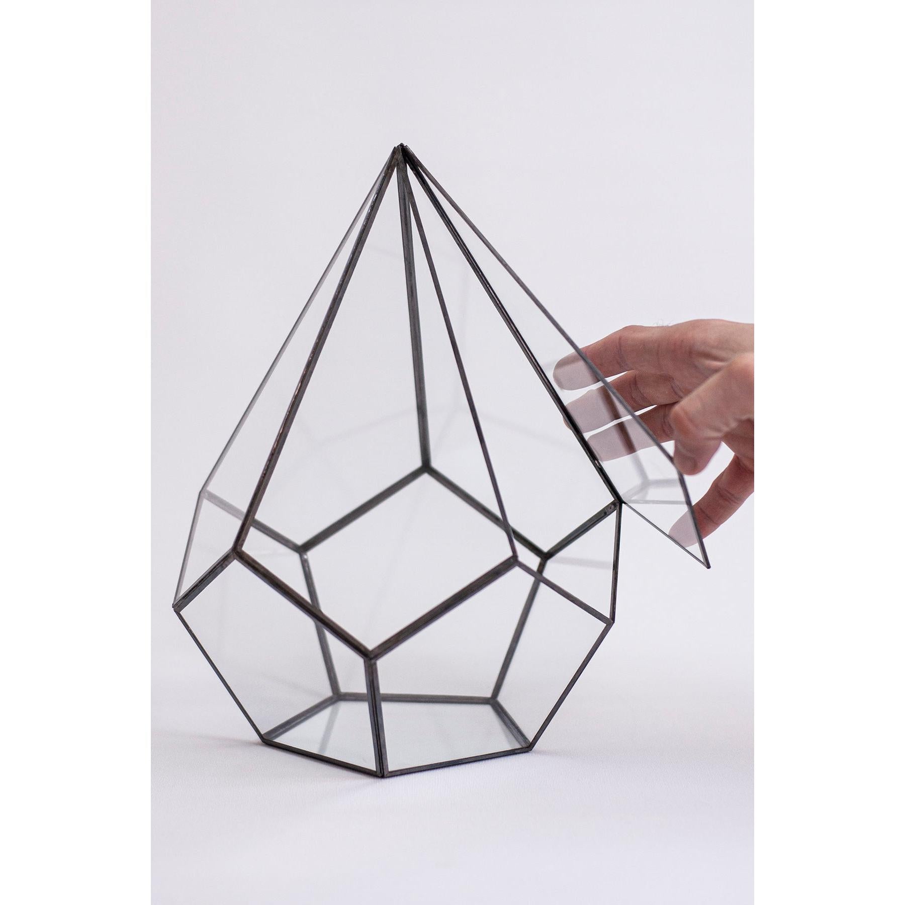 Cam Fanus | Geometrik Teraryum | Kapaklı