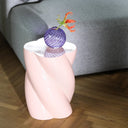 Marshmallow Figürlü Pembe Dekoratif Sütun