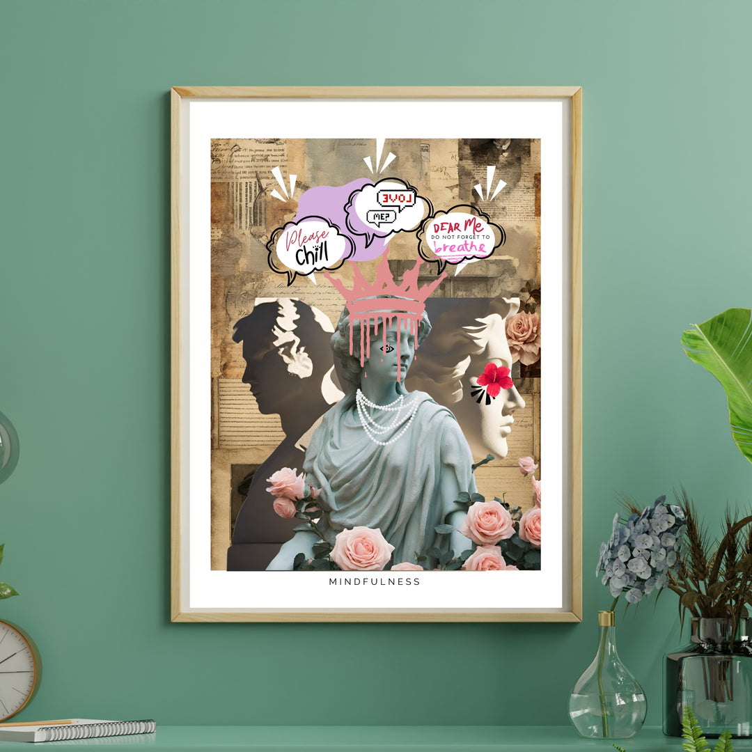 Mindfulness Art Print Tasarım Poster