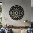 Mandala Metal Duvar Dekoru