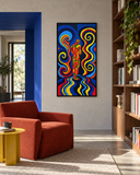 Inner Fold Tablo | 80 × 150 cm
