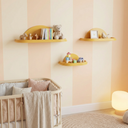 3’lü Duvar Raf Seti-Duvar Rafı-Vuvito-Doğal Meşe-NowShopFun