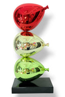 3’Lü Krom Balon Obje | Playful Icons Koleksiyonu-Heykel-And Iconic Art Store-NowShopFun