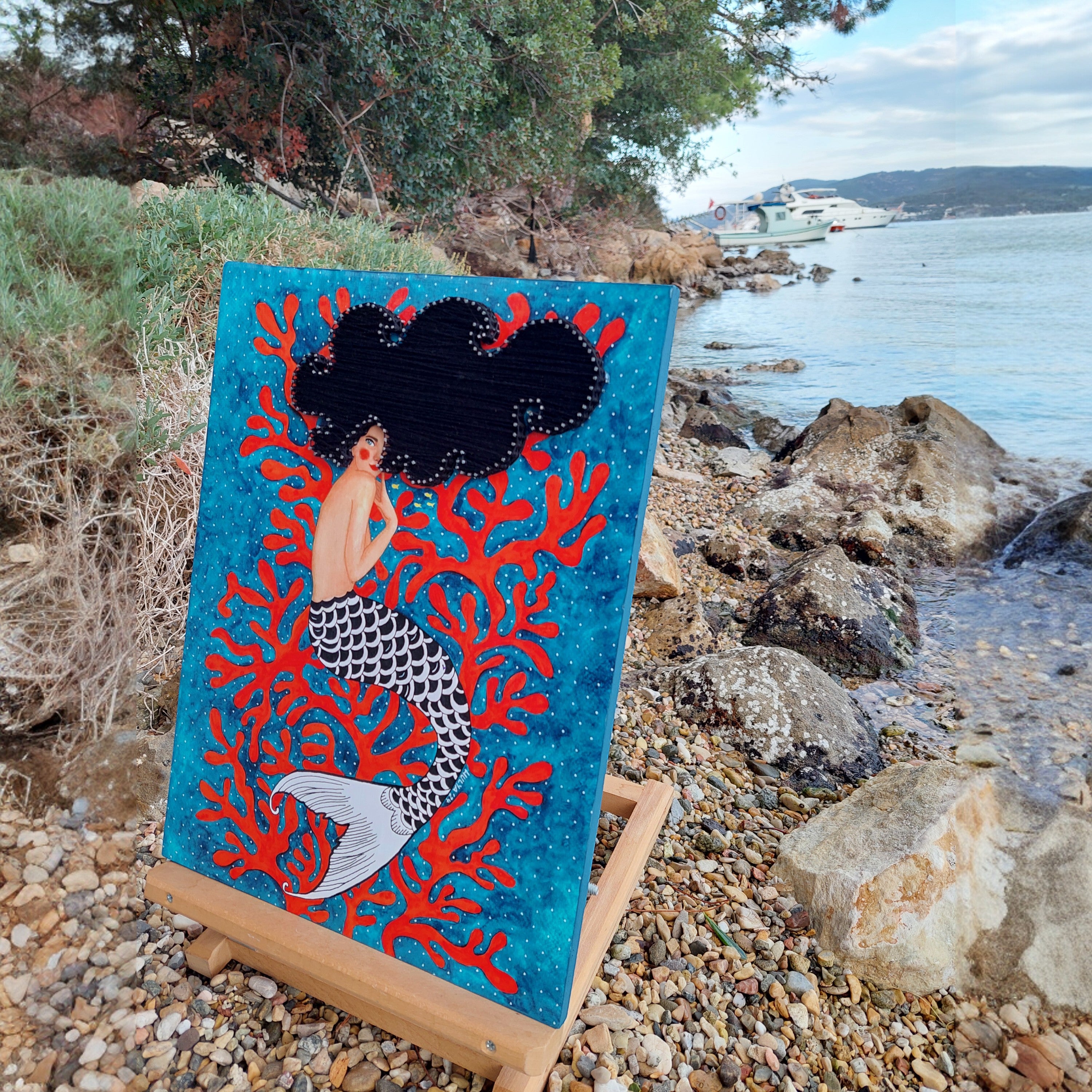 String Art Tablo - Your destiny may keep you warm