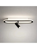 Led Avize Plafonyer Oval Spotlu 40*16cm