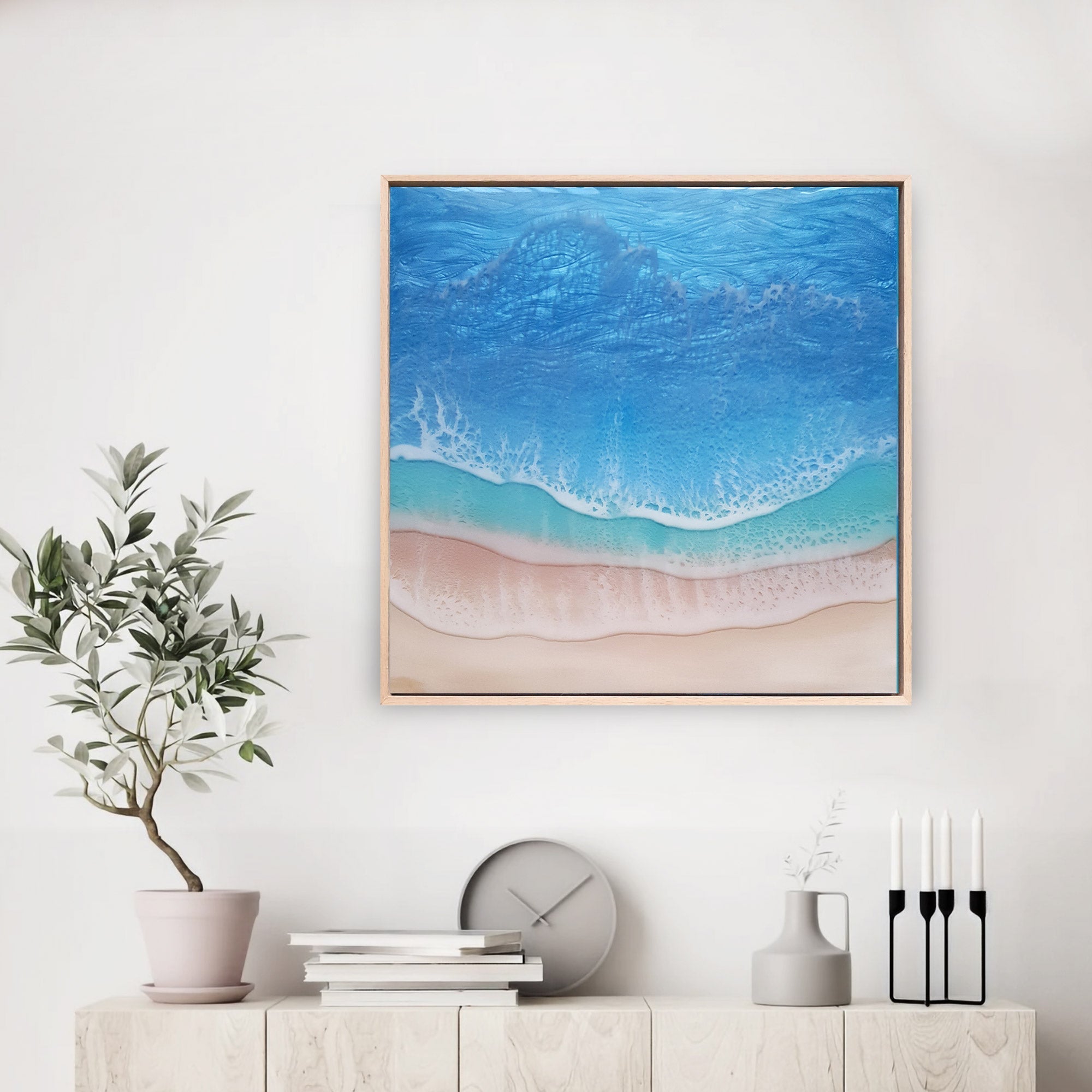 Lustre - Epoksi Deniz Tablo