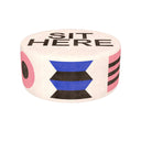 Oggian Sit Here Beyaz Puf 80cm
