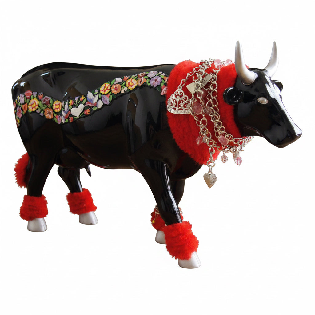 Haute Cow-Ture - El Yapımı Dekoratif İnek Figürü (Cow Parade)