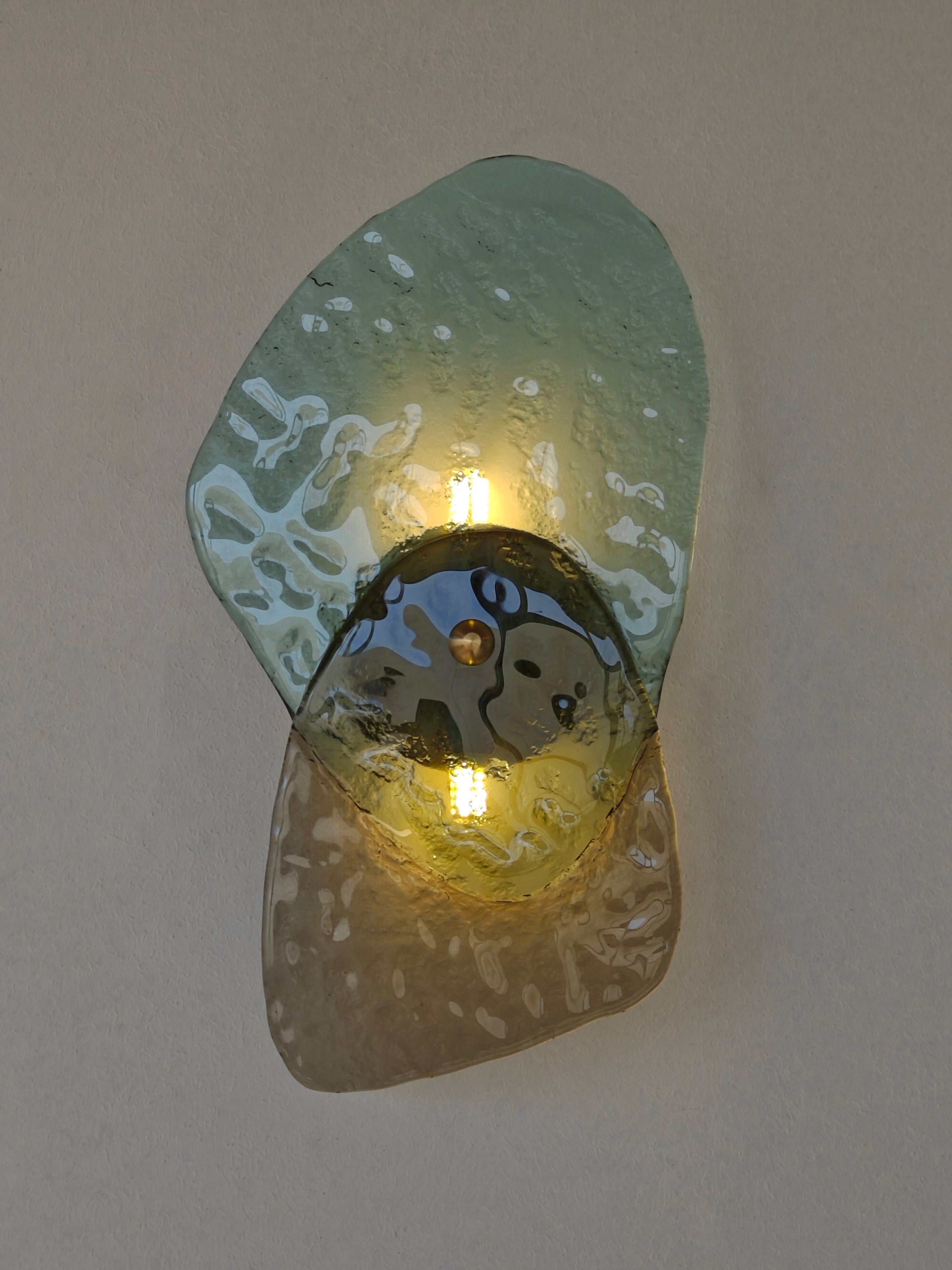 Farfalla El Yapımı Cam Aplik