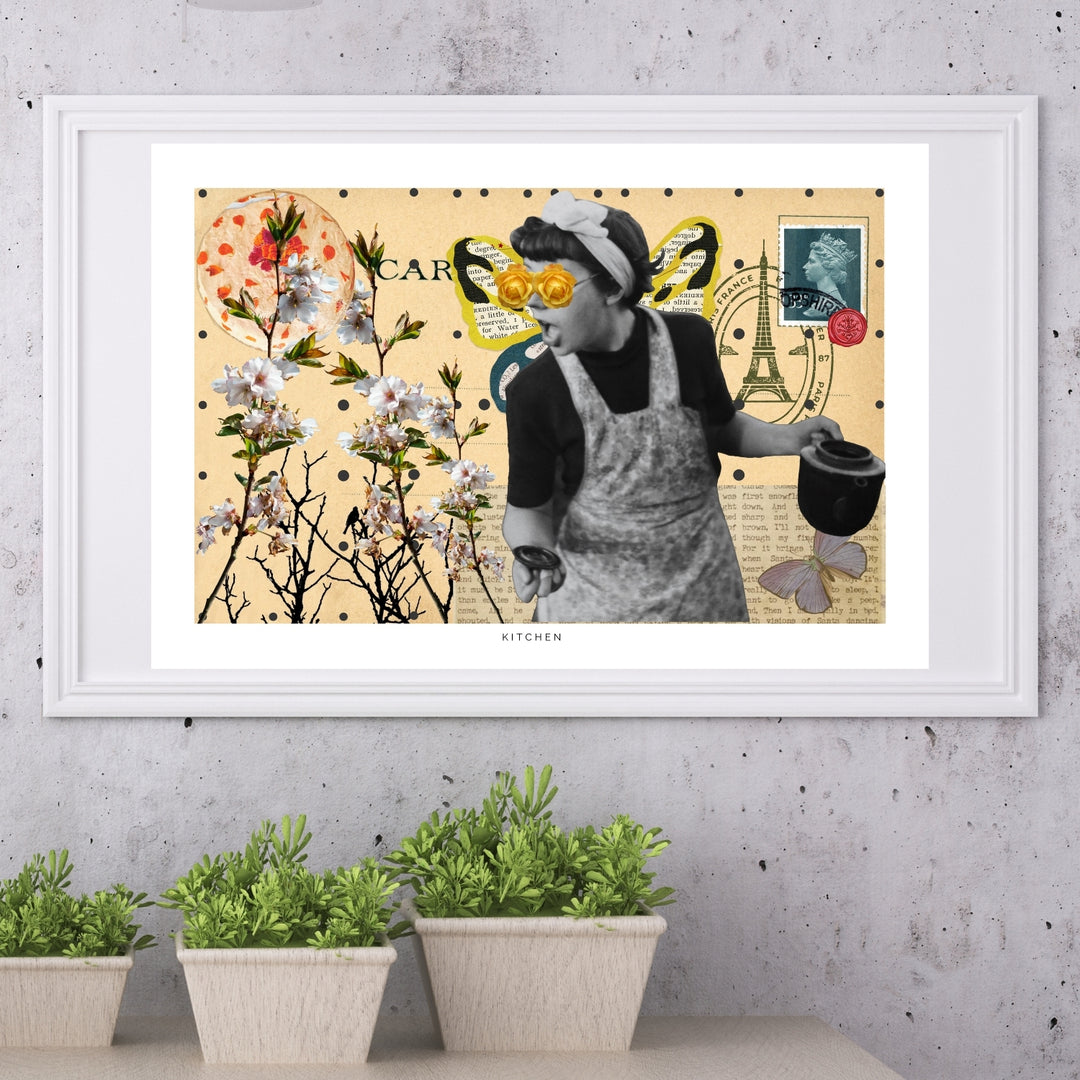 Kitchen Art Print Tasarım Poster