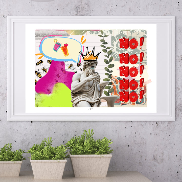 Joy No.1 Art Print Tasarım Poster