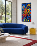 Inner Fold Tablo | 80 × 150 cm