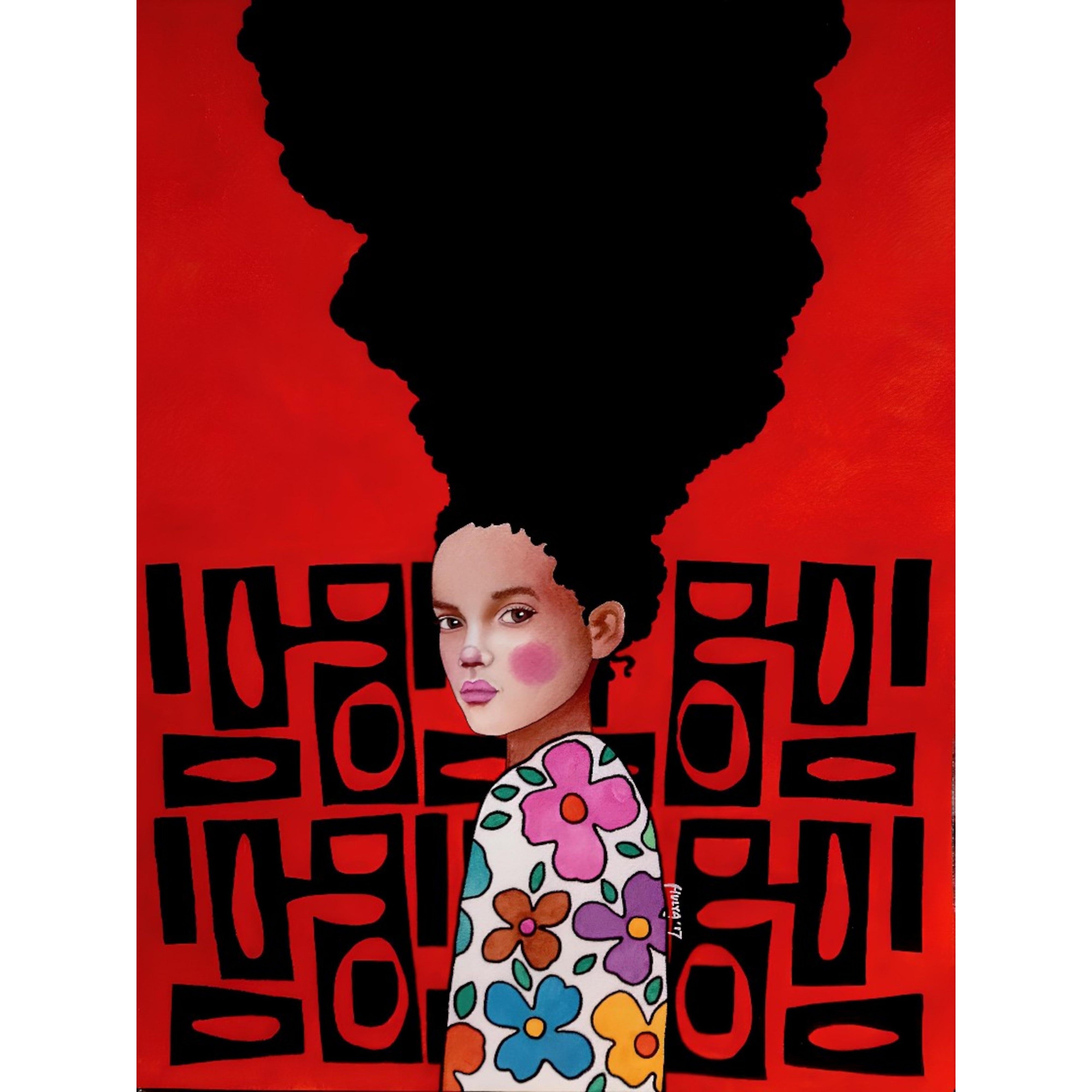 String Art Tablo - Thinking to yourself – where to