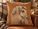 Pegasus - At Nakışlı Kırlent-Yastık & Kırlent-Joyful Living-NowShopFun