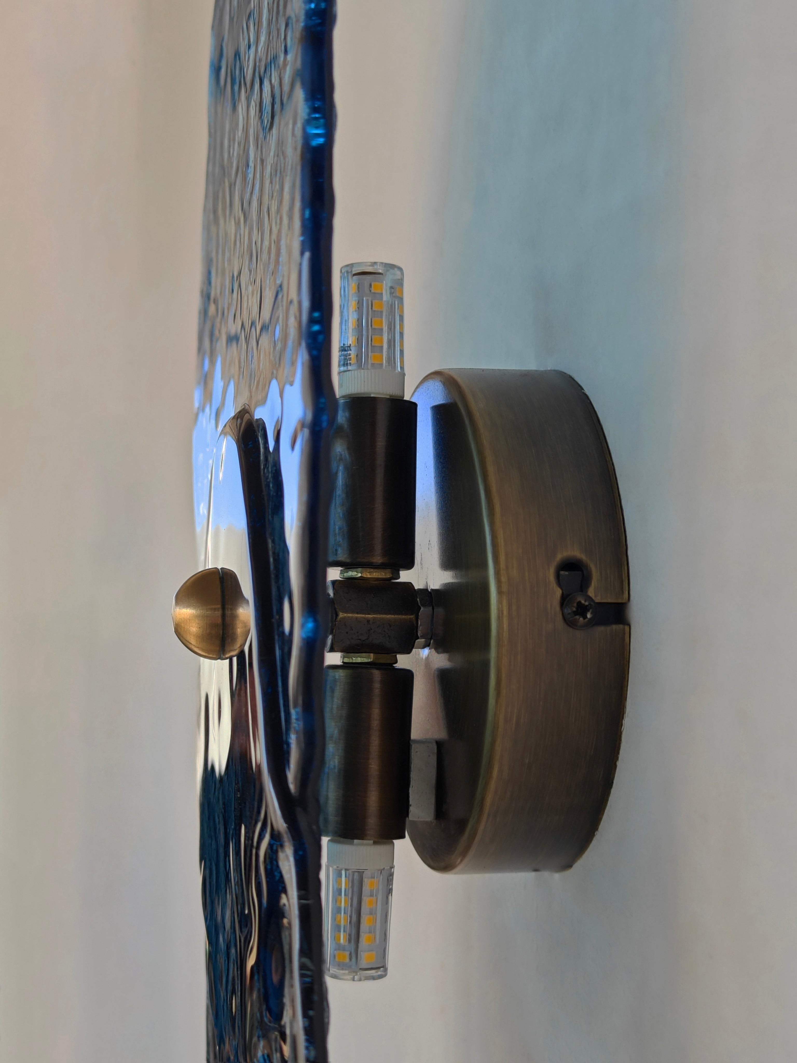 Farfalla El Yapımı Cam Aplik