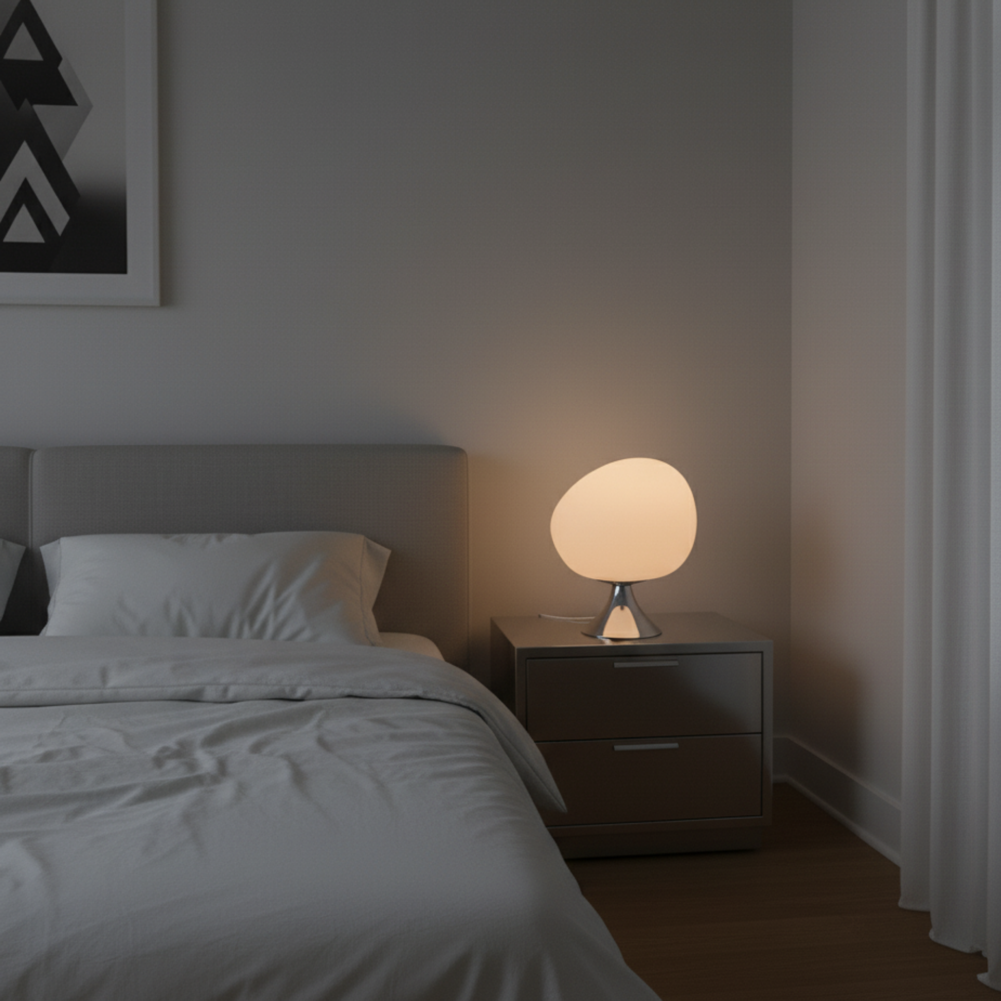 Egg Krom - Pirinç Dekoratif Aydınlatma