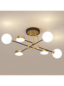 6 Li Opal Camlı Led Avize