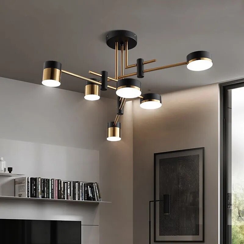 6 Li Boru-Pipe Led Avize
