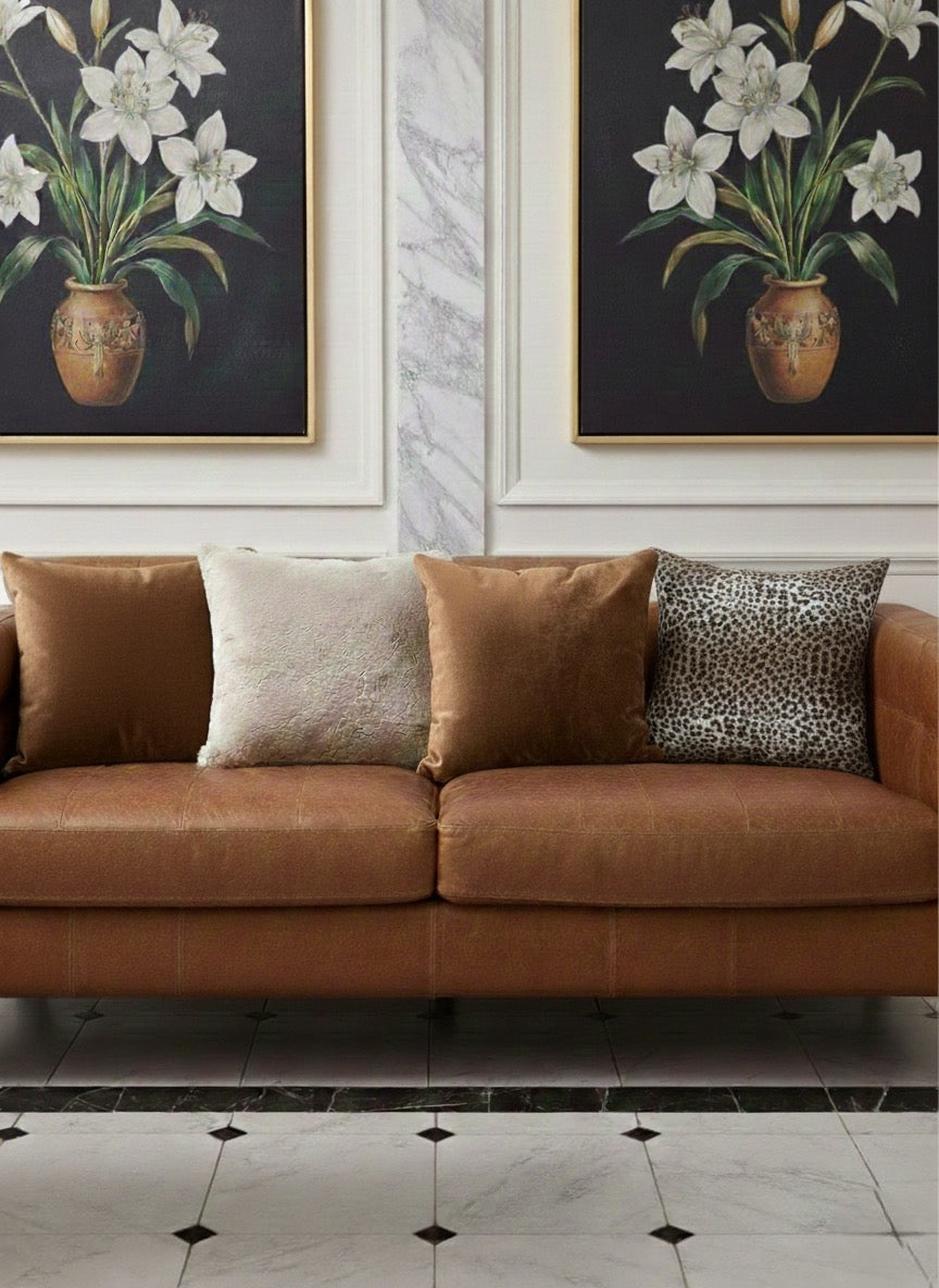 Seth Suni Kürk Kırlent Kılıfı