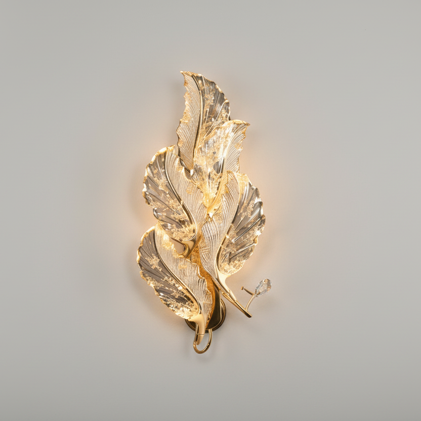 Modern Aydınlatma Aplik Tekli Gold