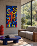 Inner Fold Tablo | 80 × 150 cm