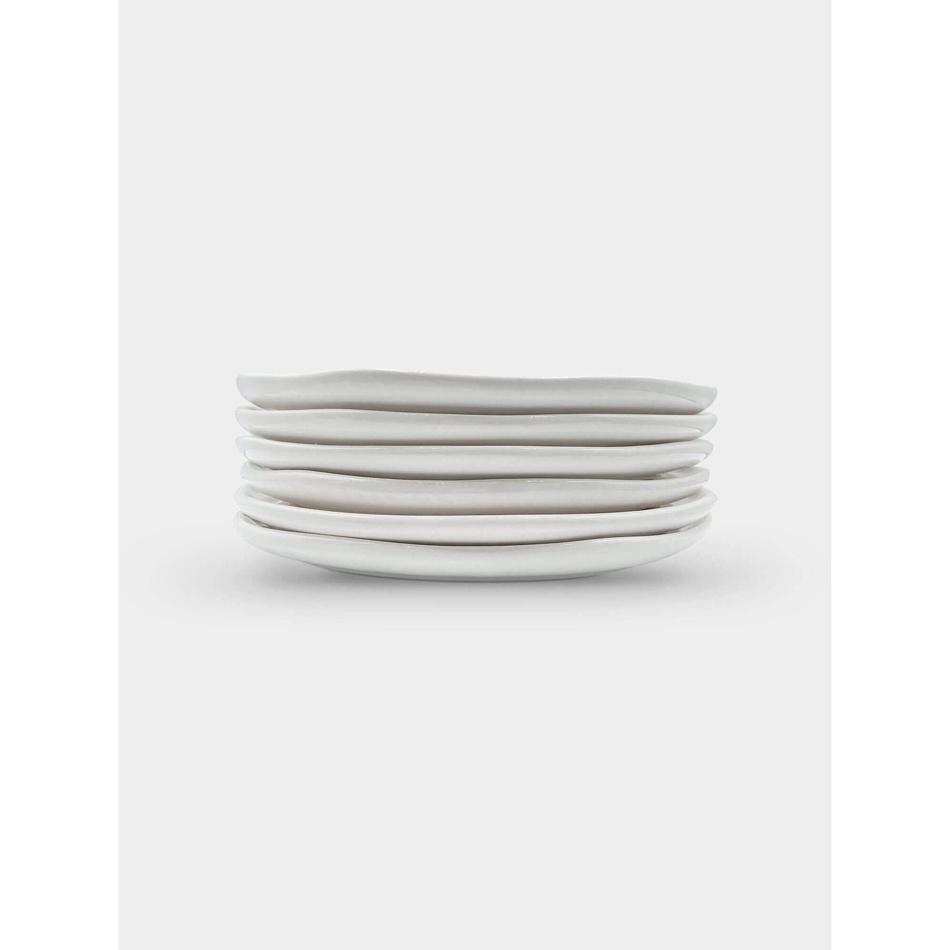 6’Lı Yaprak Tabak Seti