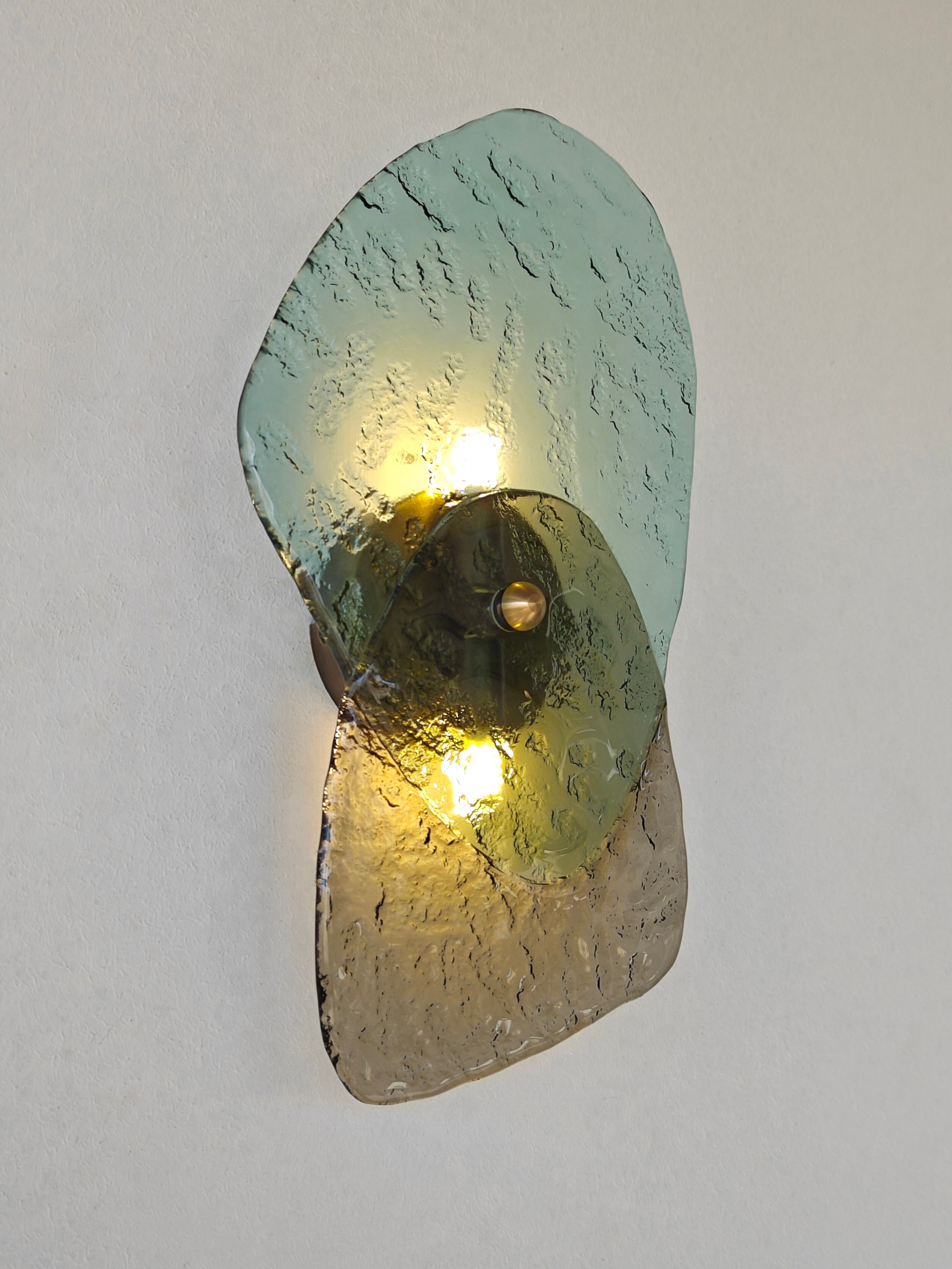 Farfalla El Yapımı Cam Aplik