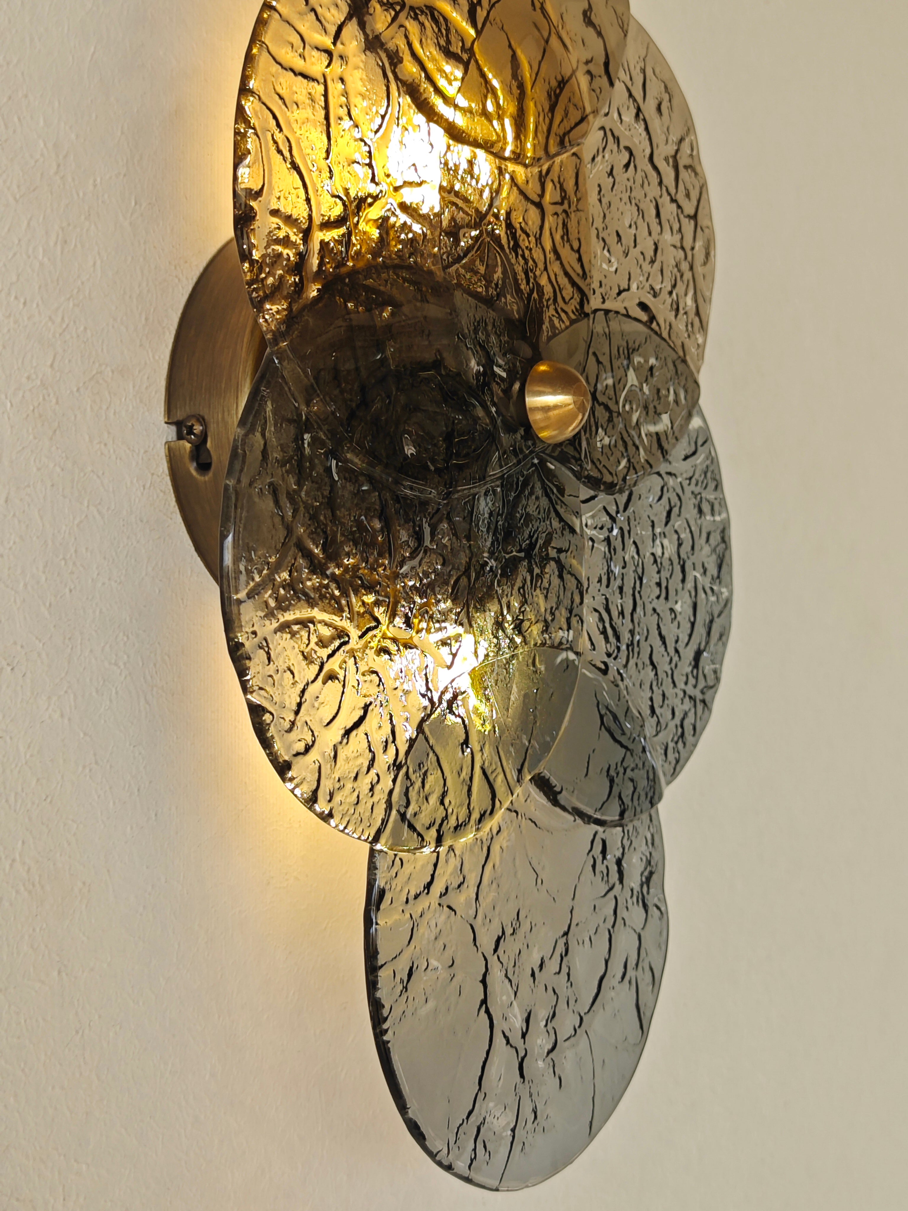 Bubbles El Yapımı Cam Aplik