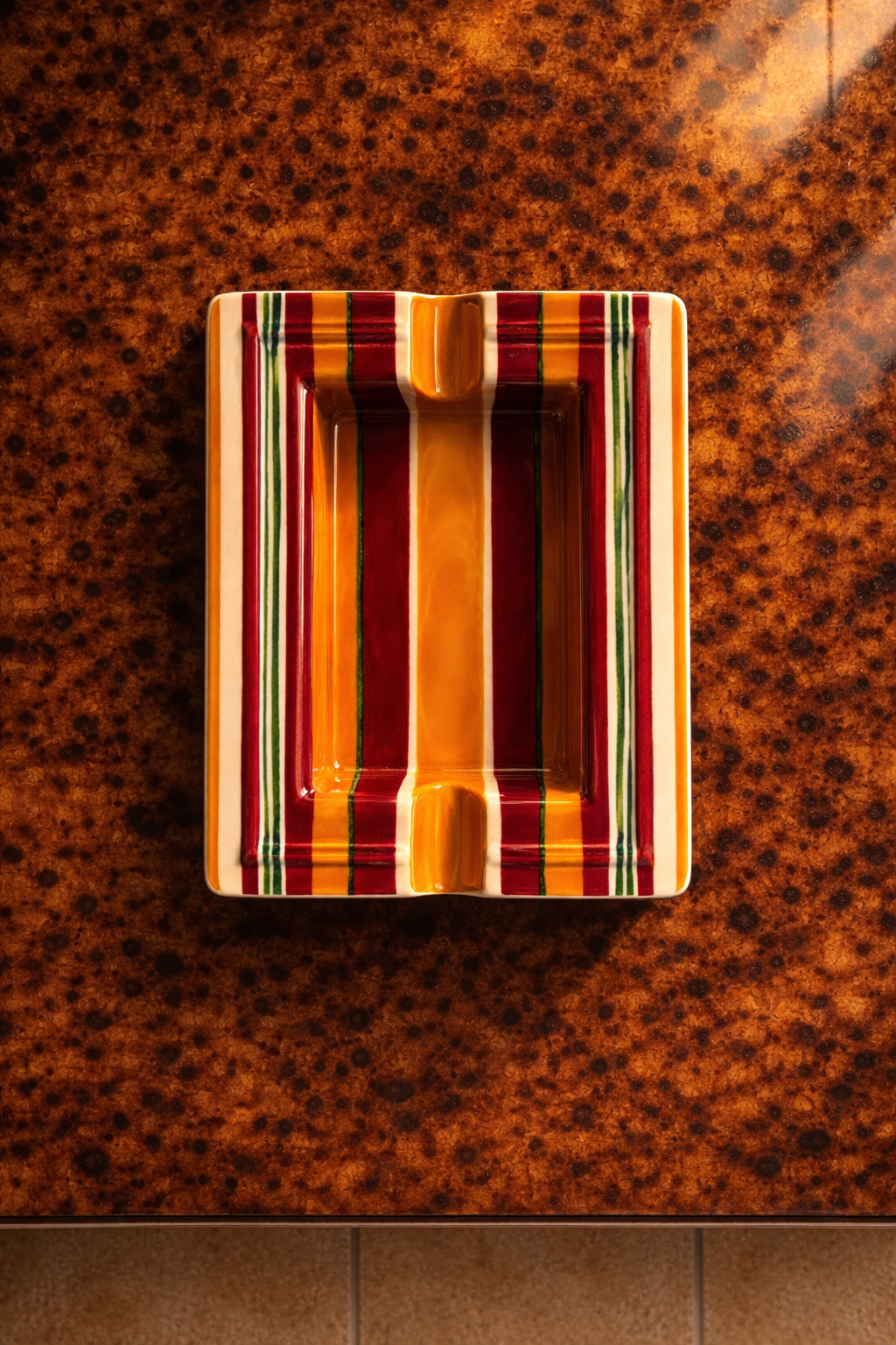 Elegance Lines Amber Kül Tablası