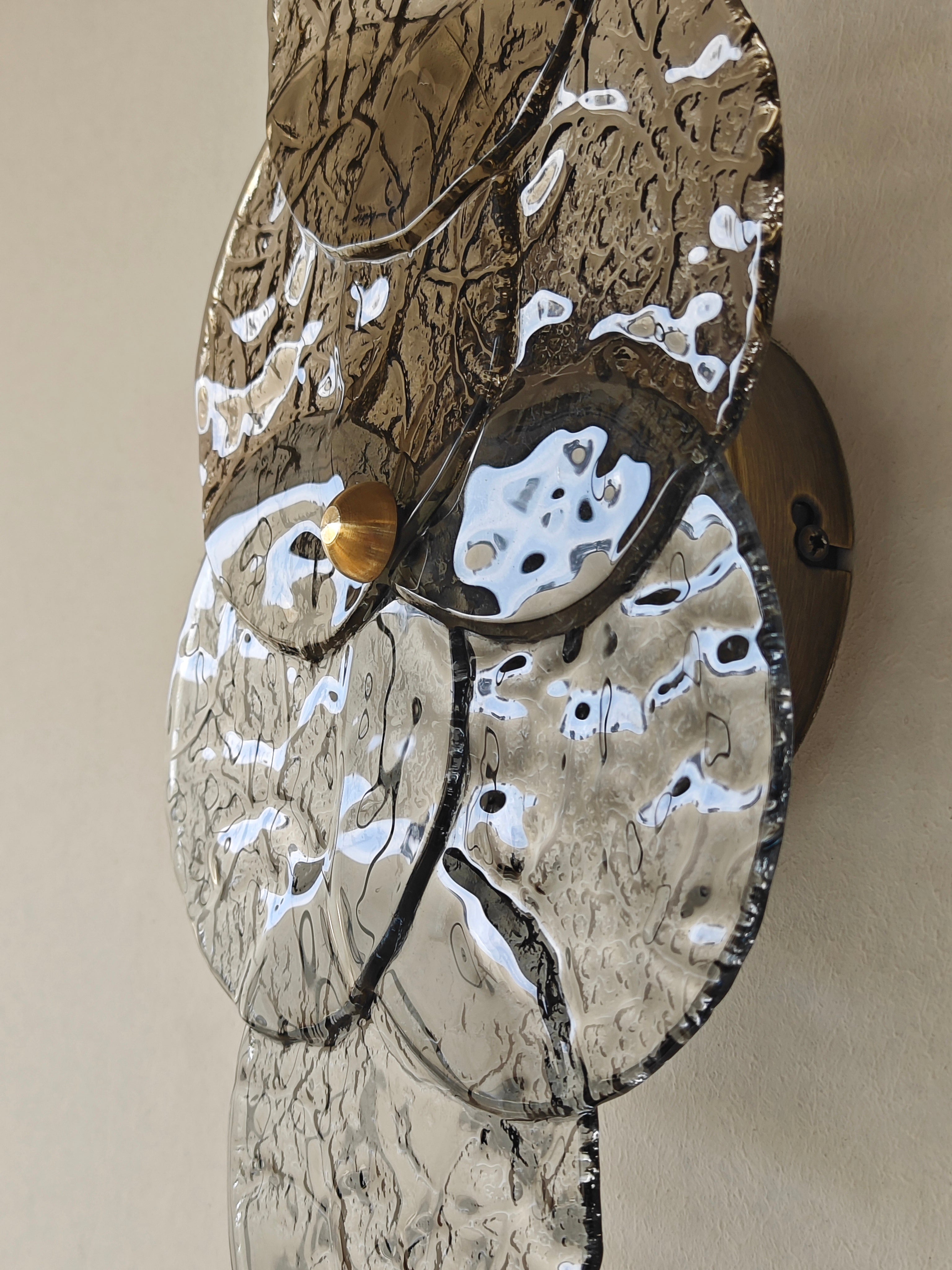 Bubbles El Yapımı Cam Aplik