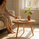 Premium Rattan Orta Sehpa