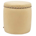 Cordelia % 100 Deri Puf/Yan Sehpa