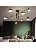 8 Li̇ Boru-Pipe Led Avize