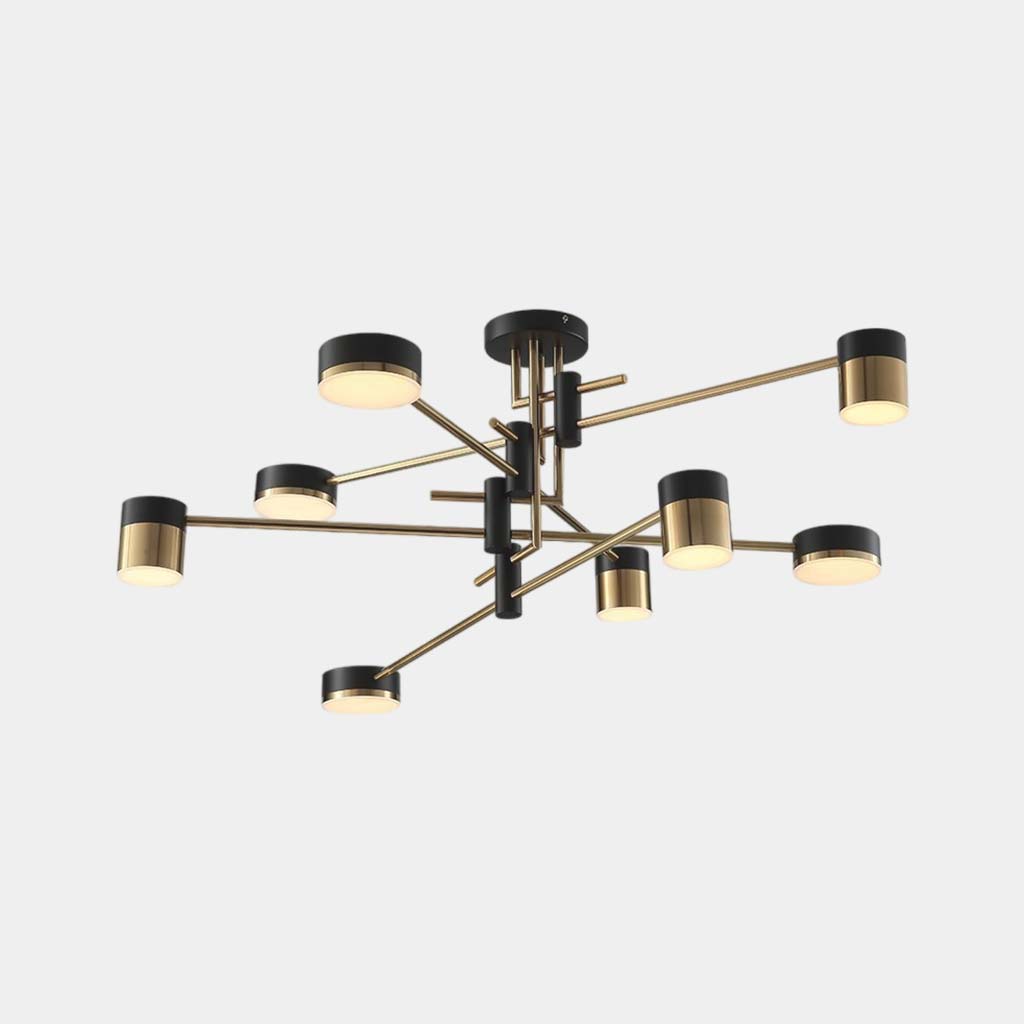 8 Li̇ Boru-Pipe Led Avize
