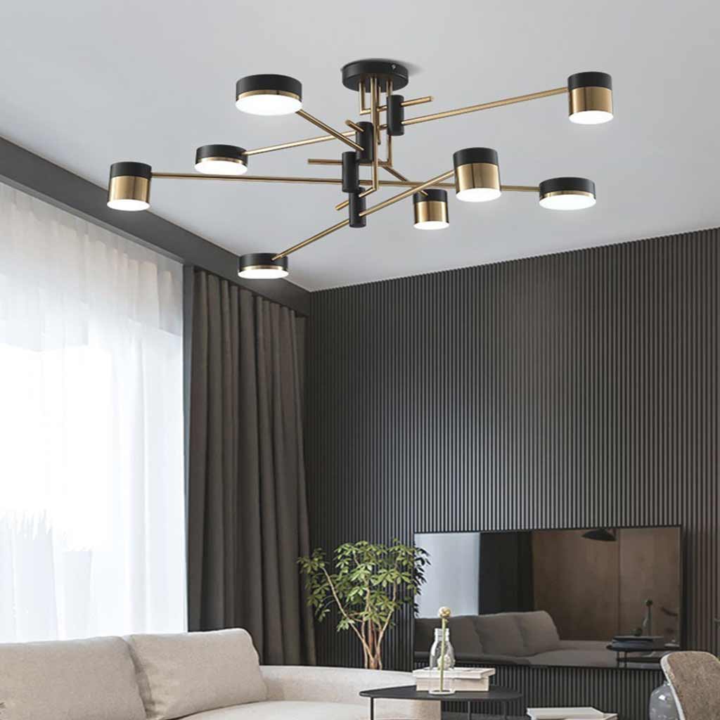 8 Li̇ Boru-Pipe Led Avize
