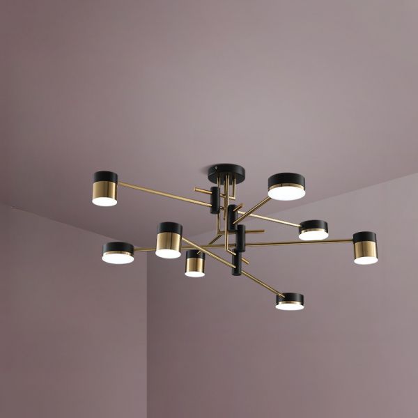 8 Li̇ Boru-Pipe Led Avize