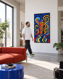 Inner Fold Tablo | 80 × 150 cm