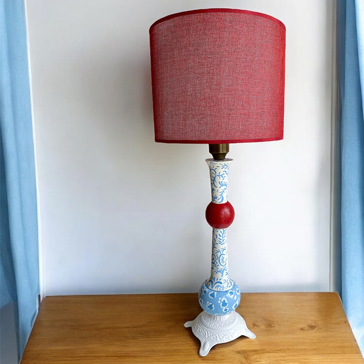 Red Ball Blanc Abajur