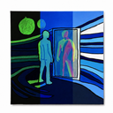 Face to Face Tablo | 40x40cm