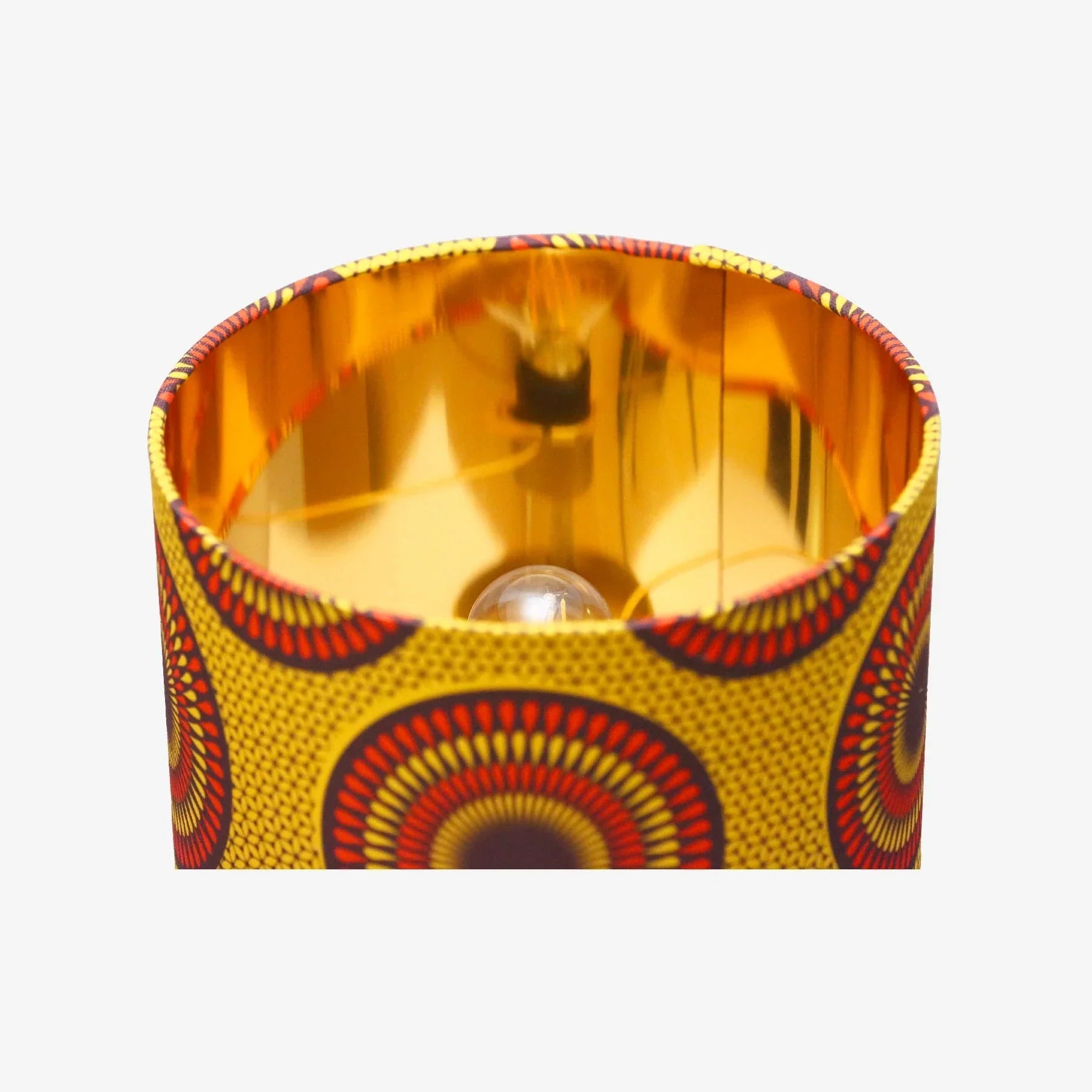 90’S Sun Flower El Yapımı Ahşap Abajur