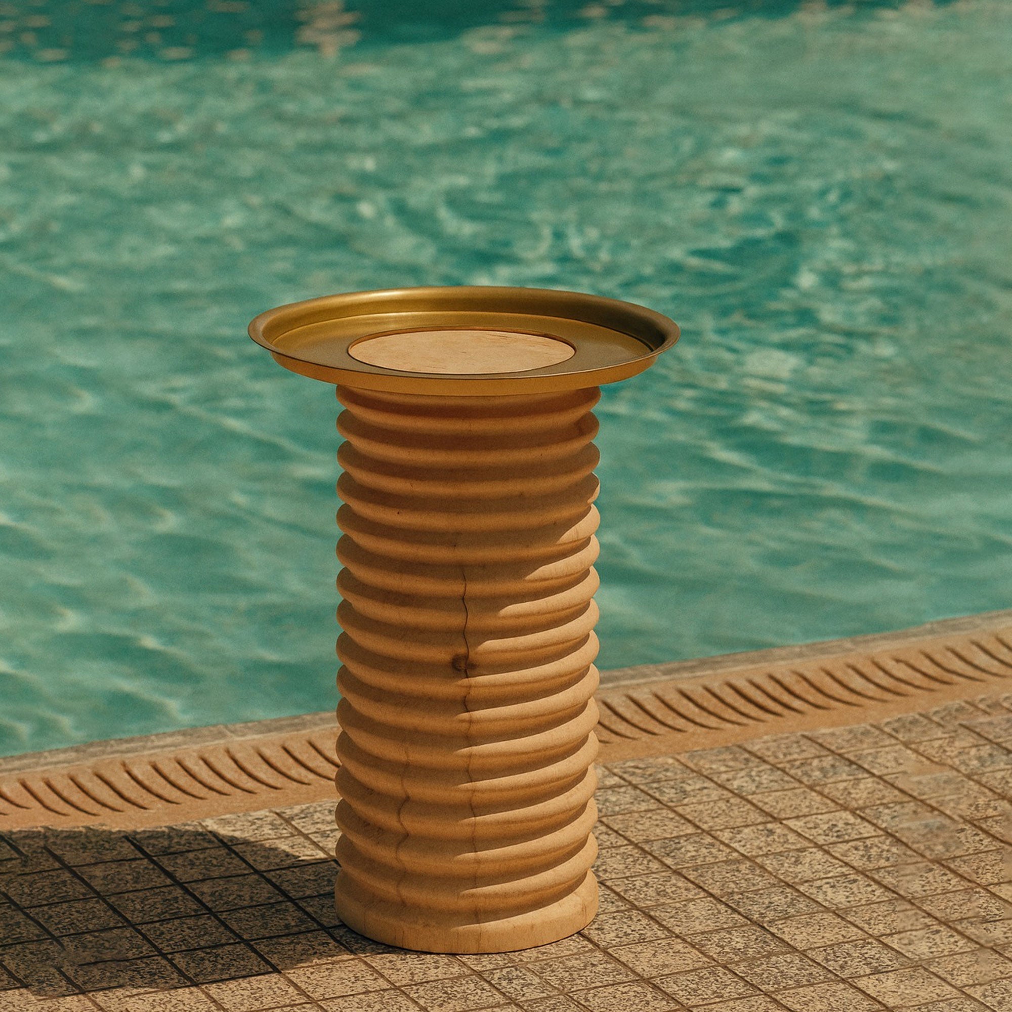 Sofra Gold Yan Sehpa