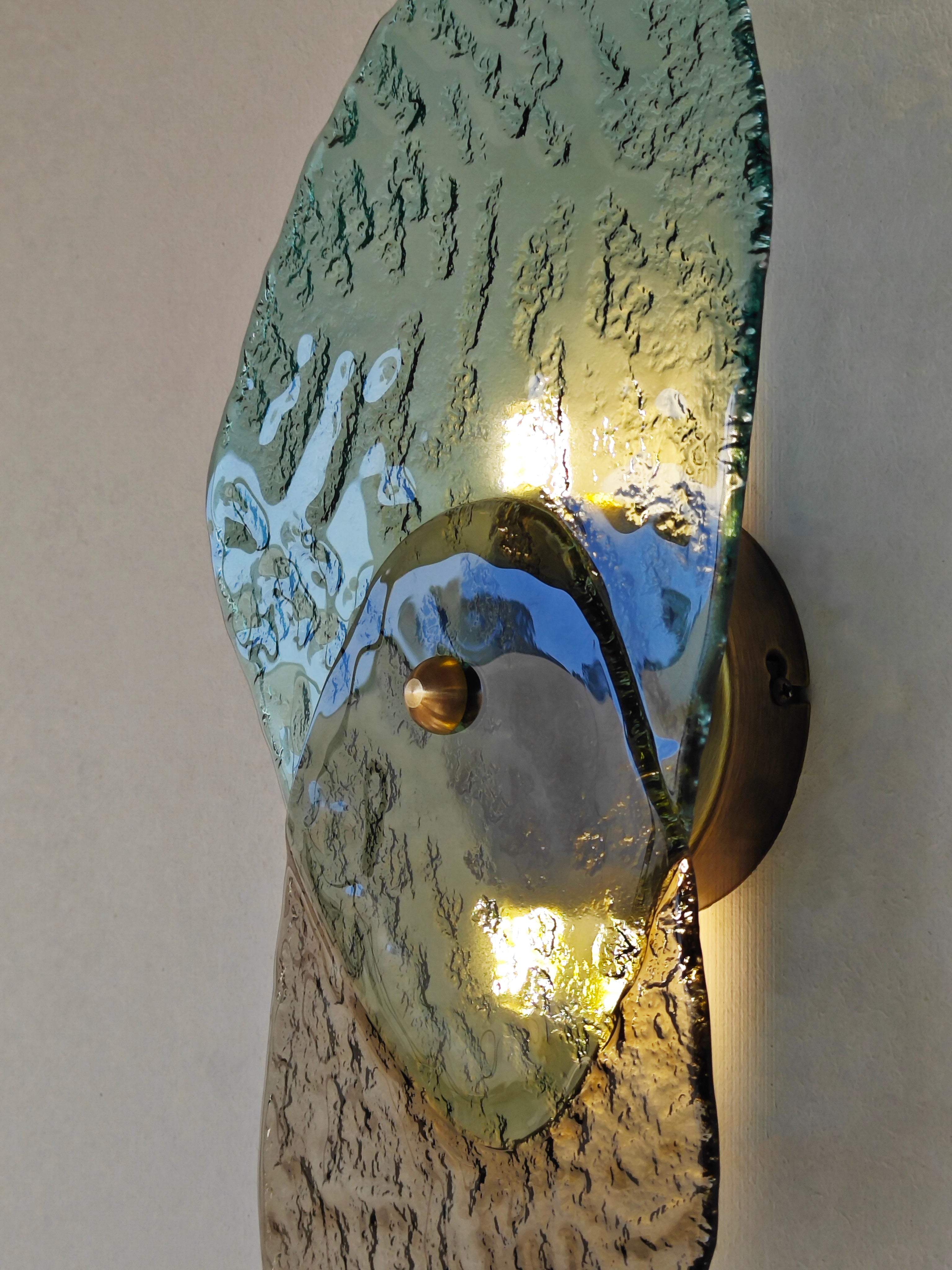 Farfalla El Yapımı Cam Aplik