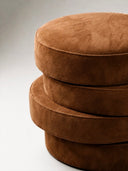 Monolith Tobacco Yuvarlak Nubuk Puf