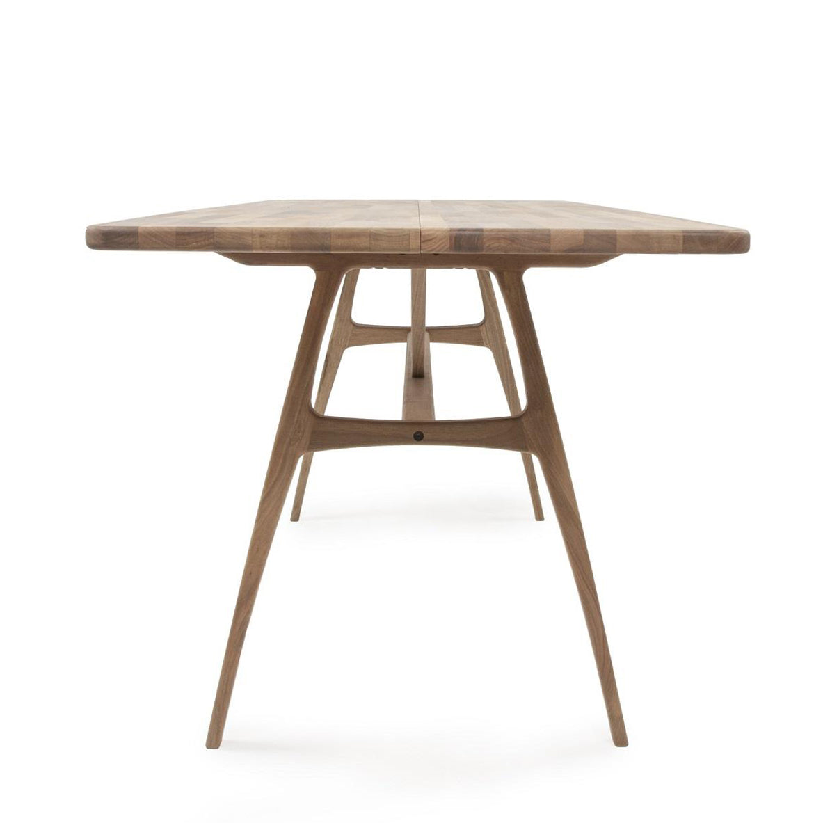 6 Kişilik Slim Masif Ceviz Masa