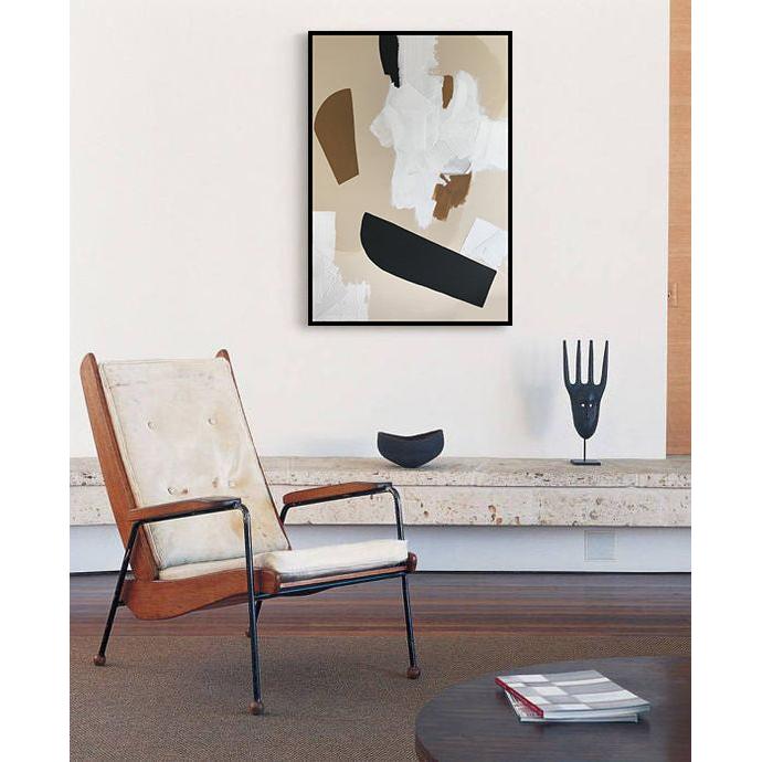 Abstract Canvas No.02 Kanvas Üzeri Akrilik El Yapımı Tablo