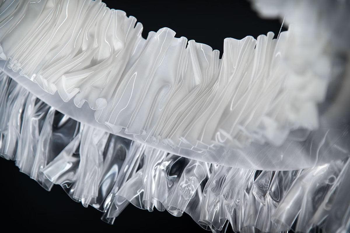 Accordeon Prisma Beyaz Abajur