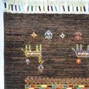 Afgan Gabbe El Dokuma Halısı 153x197 Cm