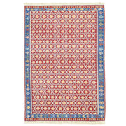 Ahil El Dokuma Kırmızı Yün Kilim 209X297 Cm