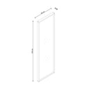 Ahşap Ayna - REGULAR Serisi - 40x130 CM